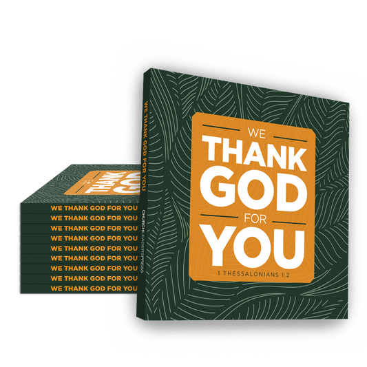 We Thank God for You — 10-Pack of Volunteer Gift Books