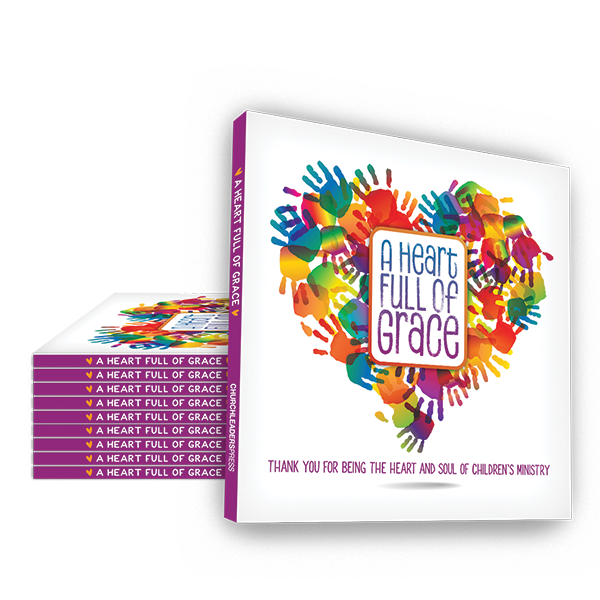 A Heart Full of Grace — 10 Pack of Children's Ministry Volunteer Gift Books