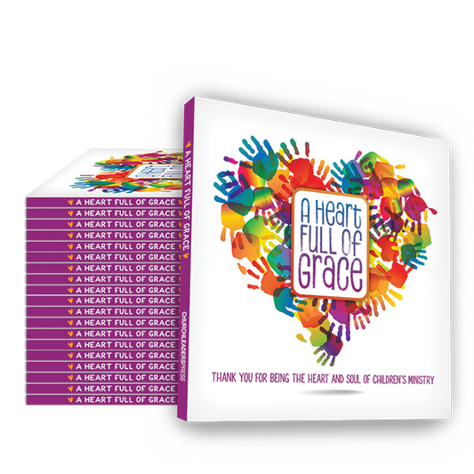 A Heart Full of Grace — 20 Pack of Children's Ministry Volunteer Gift Books