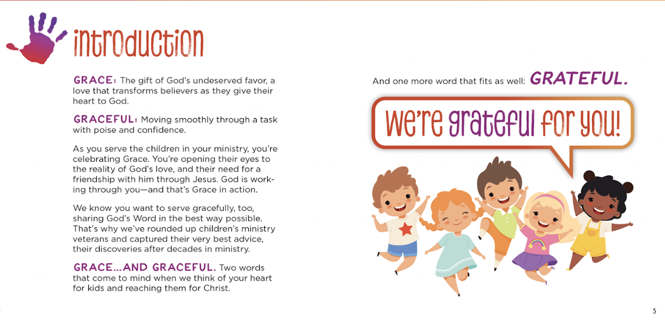 A Heart Full of Grace — Children's Ministry Volunteer Gift Book