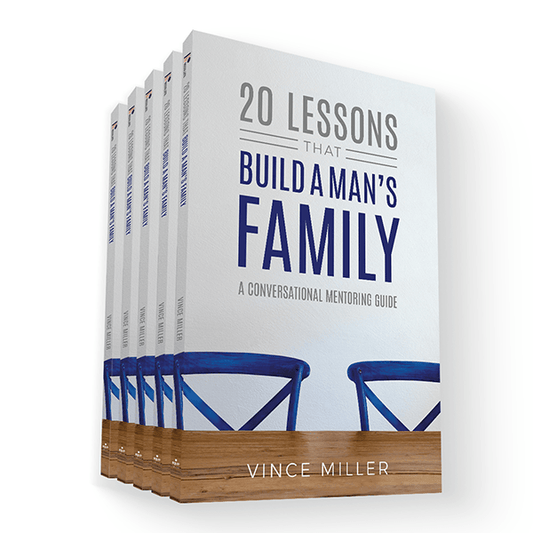 20 Lessons that Build a Man's Family 5-Pack