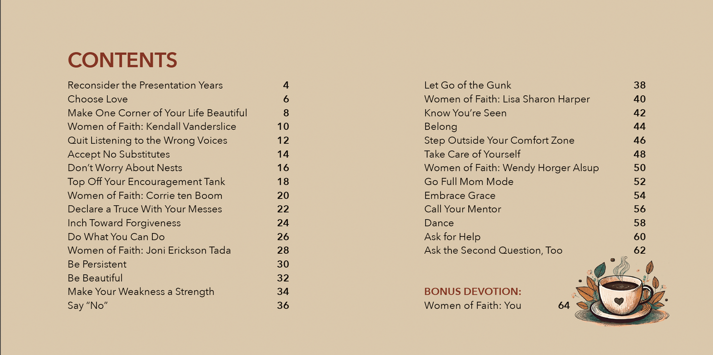 30 Devotions for Women - Gift Book