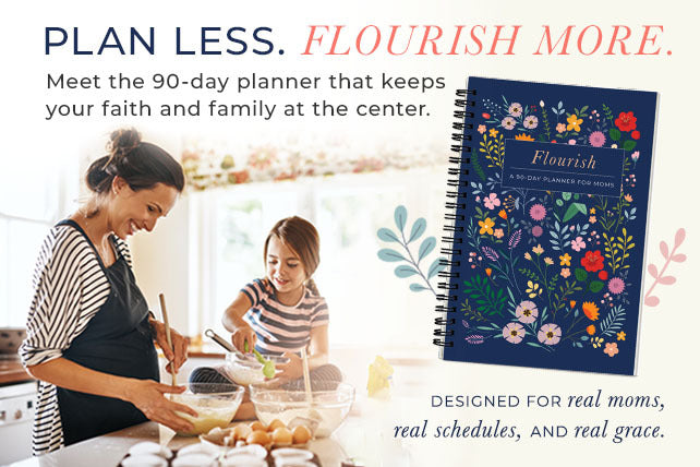 Flourish: A 90-Day Planner for Moms 20-Pack
