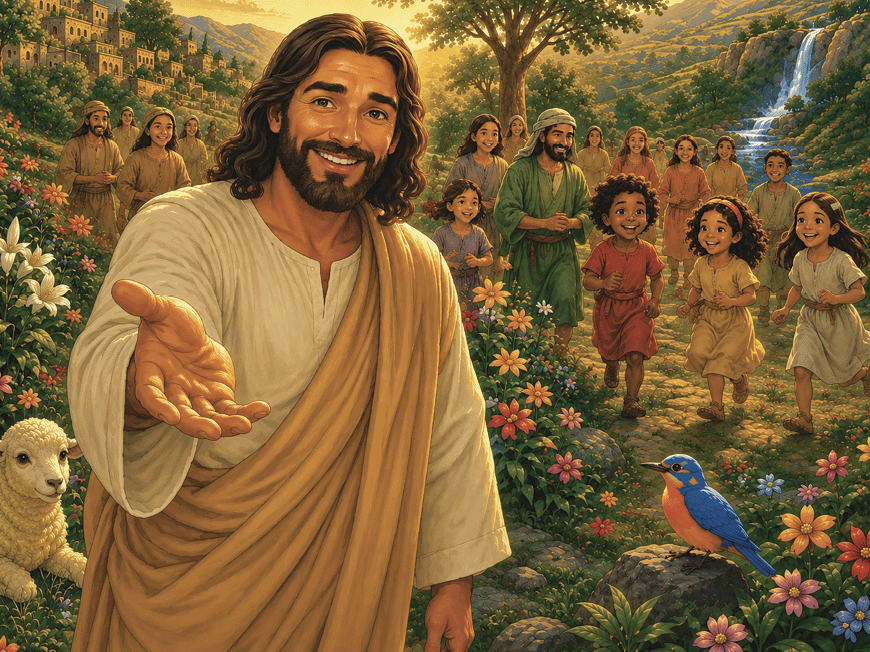 The Story of Jesus: A Wordless Book for Kids