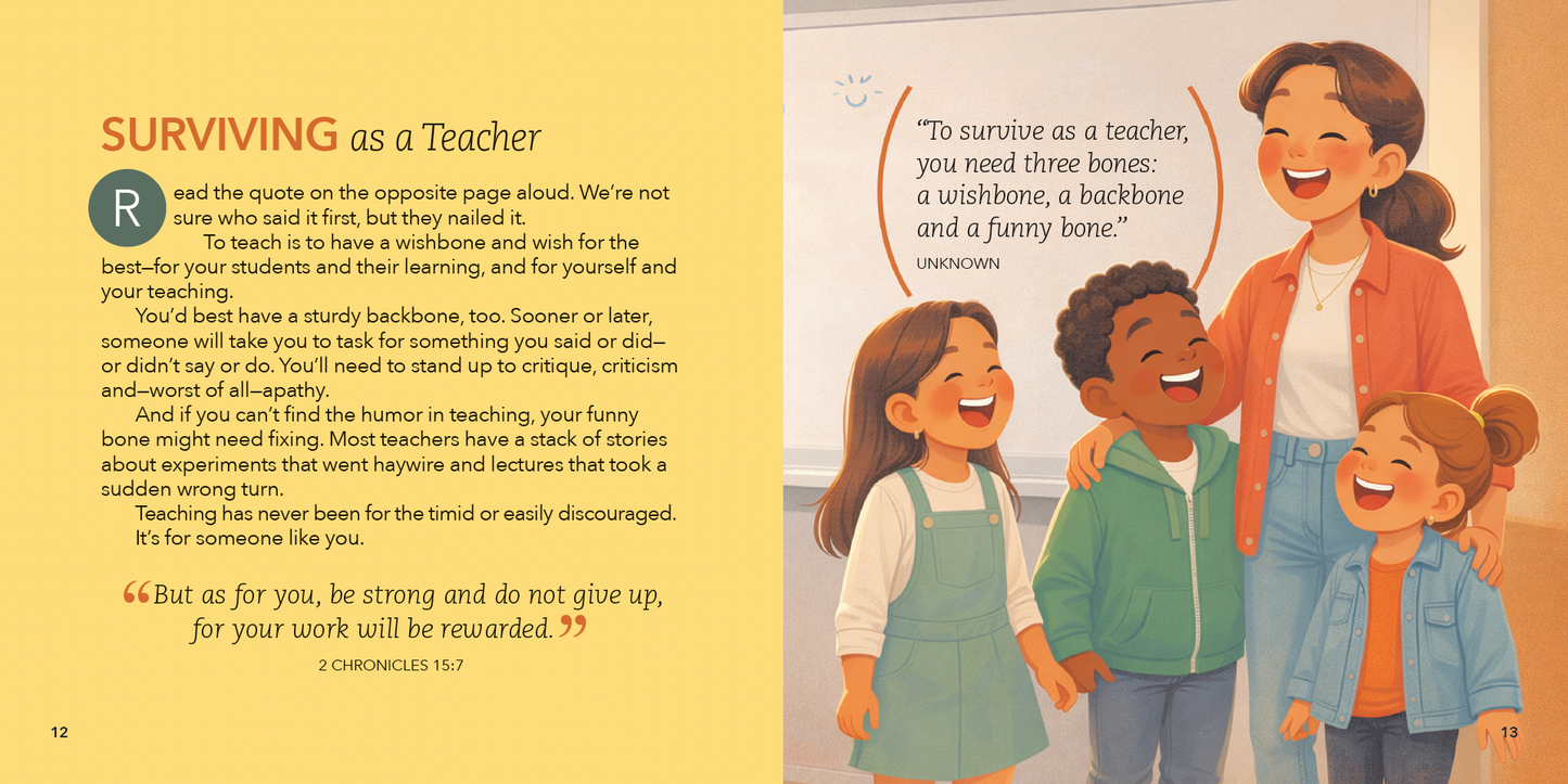 30 Devotions for Teachers - Gift Book