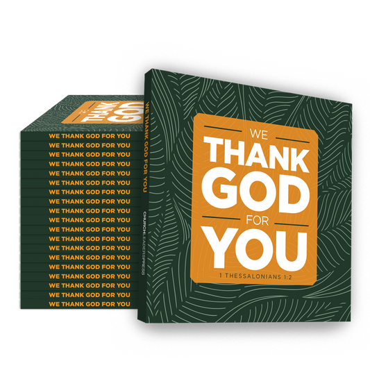 We Thank God for You — 20-Pack of Volunteer Gift Books