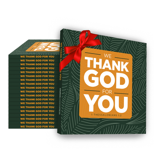 We Thank God for You — 50-Pack of Volunteer Gift Books