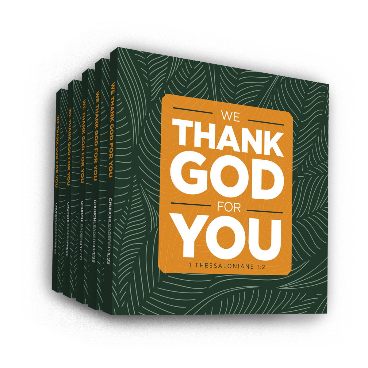 We Thank God for You — 5-Pack of Volunteer Gift Books