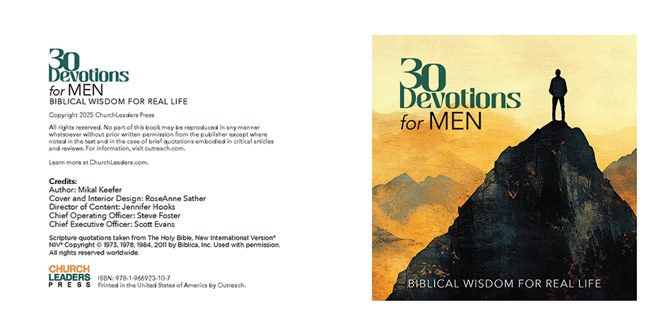 30 Devotions for Men — 20 Pack of Gift Books