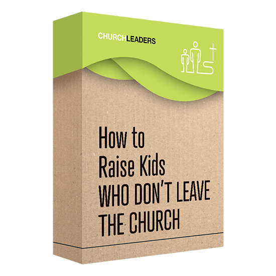 How to Raise Kids Who Don’t Leave the Church