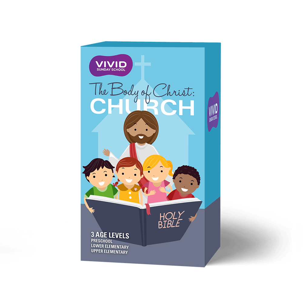 The Body of Christ, the Church - 4-Week Children's Ministry Bundle
