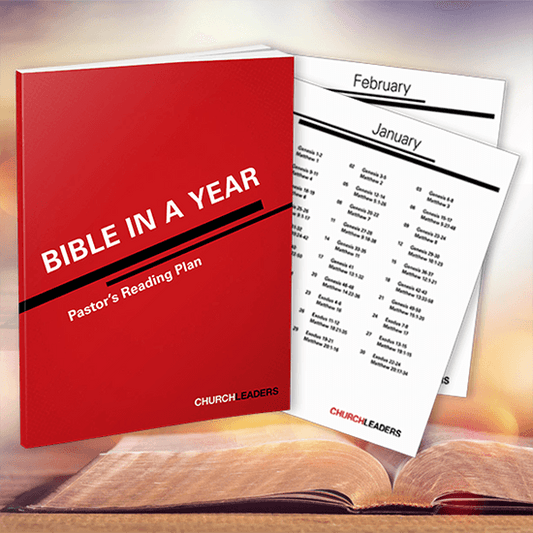 Pastor's Bible in a Year Reading Plan